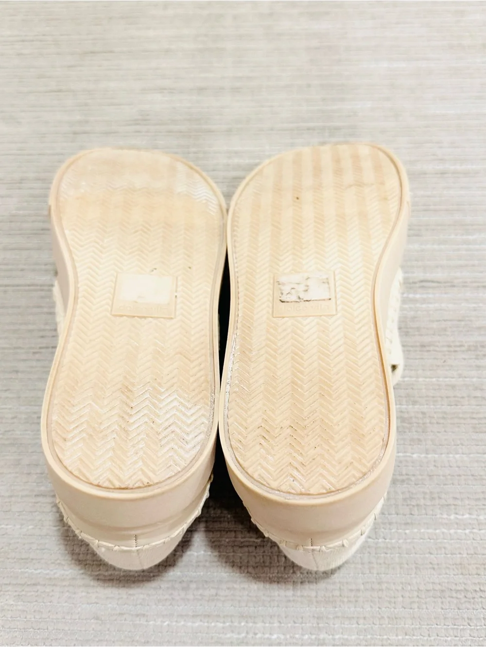 Dolce Vita Saydi Ivory Crochet Knit Slip On Platform Sneakers 7